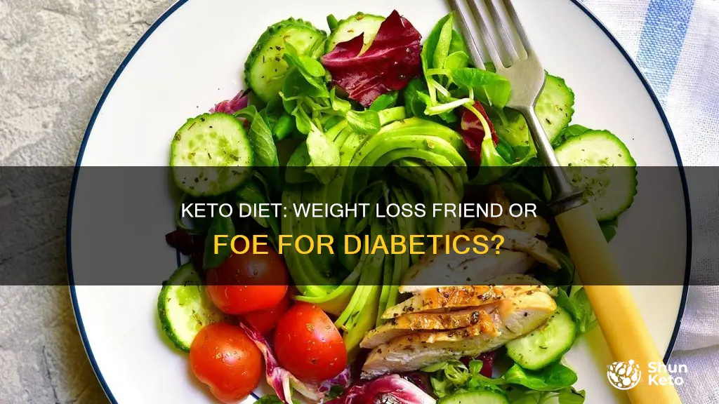 can diabetics lose weight on keto