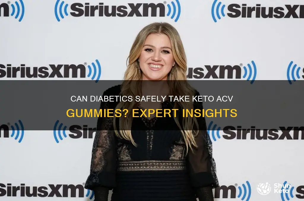 can diabetics take keto acv gummies