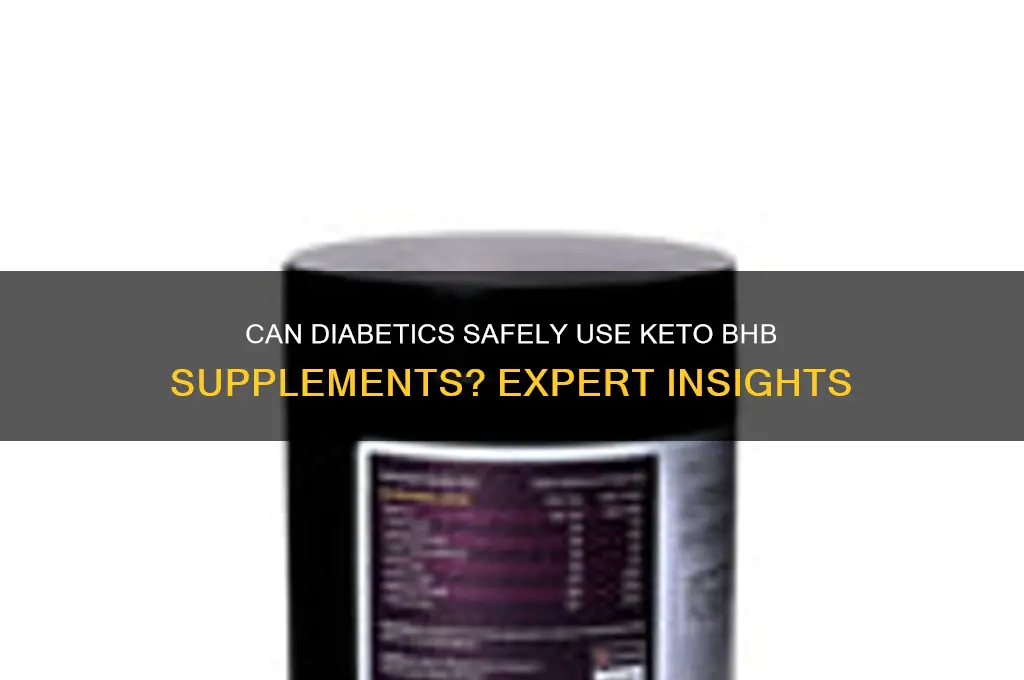 can diabetics take keto bhb