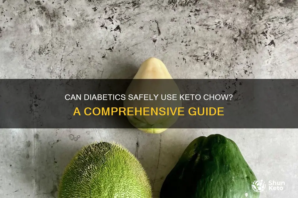 can diabetics use keto chow