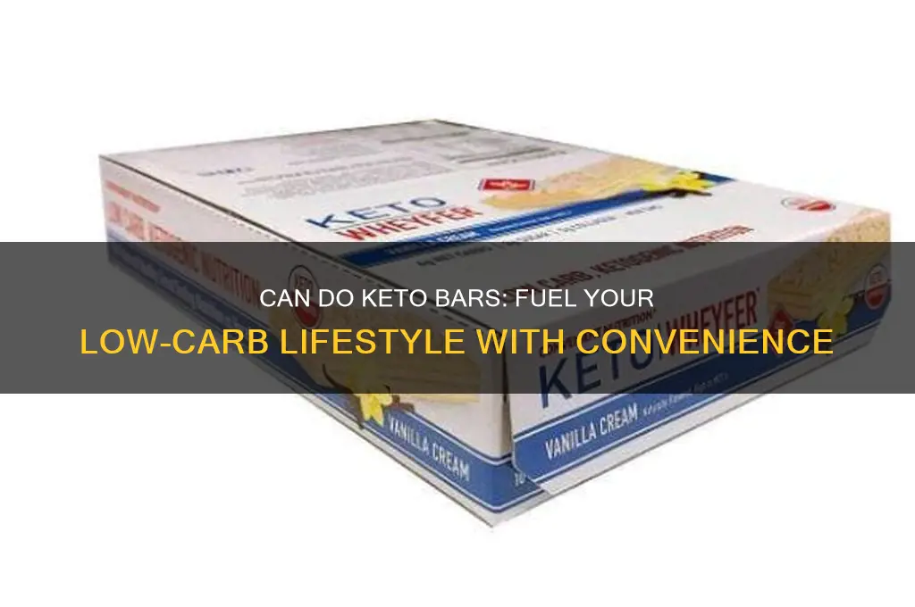 can do keto bars
