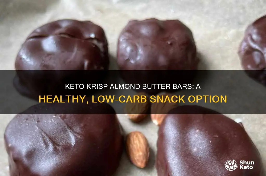 can do keto krisp almond butter bars