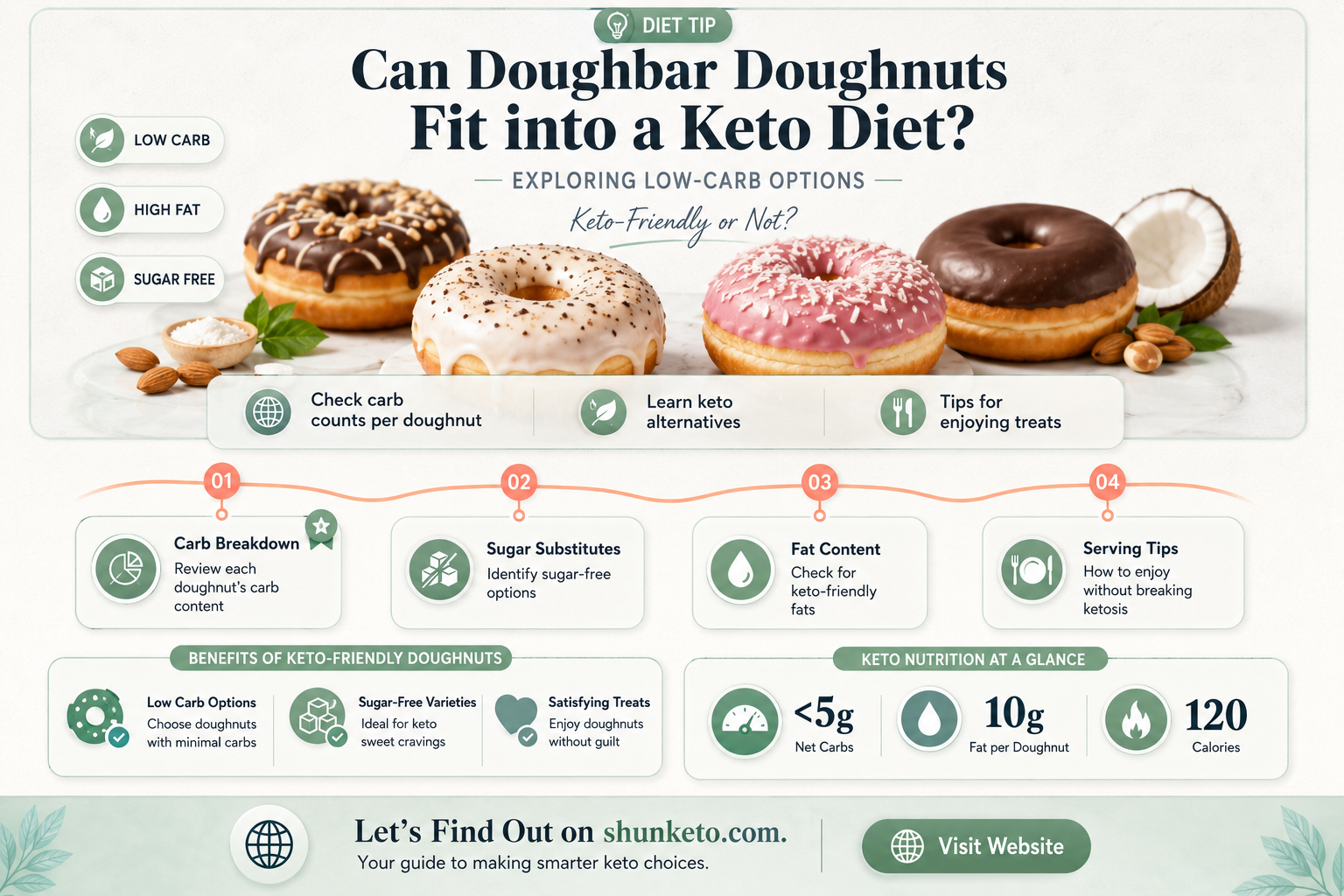 are doughbardoughnuts keto