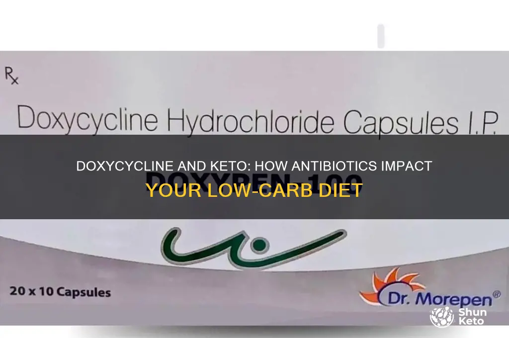can doxycycline affect your keto diet