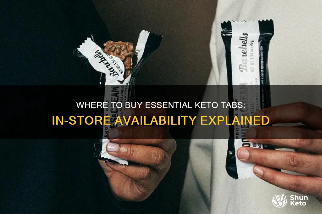 can essential keto tabs be purchased in stores