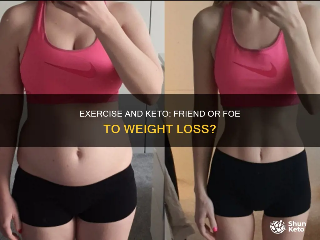 can exercise stall weight loss on keto