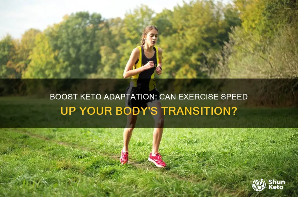 can exercising help ur body swutcj to keto faster