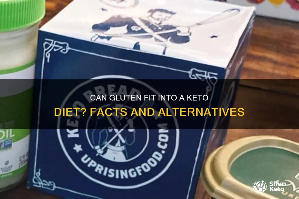 can gluten be used in keto diet