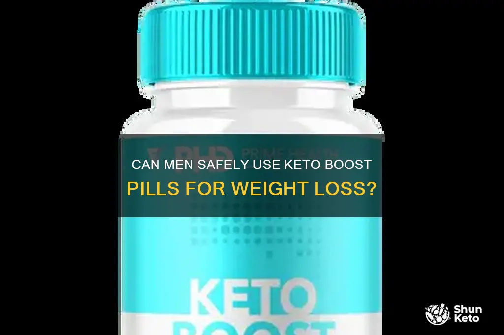 can guys take keto boost pills