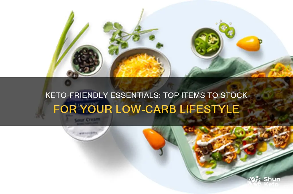 can have items for a keto diet