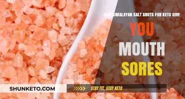 Himalayan Salt Shots on Keto: Cause of Mouth Sores?