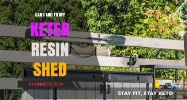 Expanding Your Keter Resin Shed: Tips for Adding Extra Storage Space