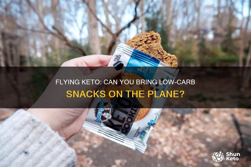 can i bring keto food onto the plane