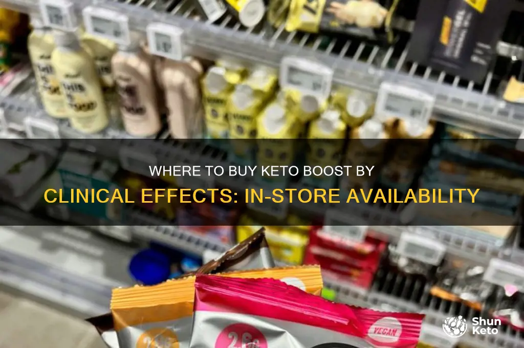 can i buy keto boost from clinical effects in stores