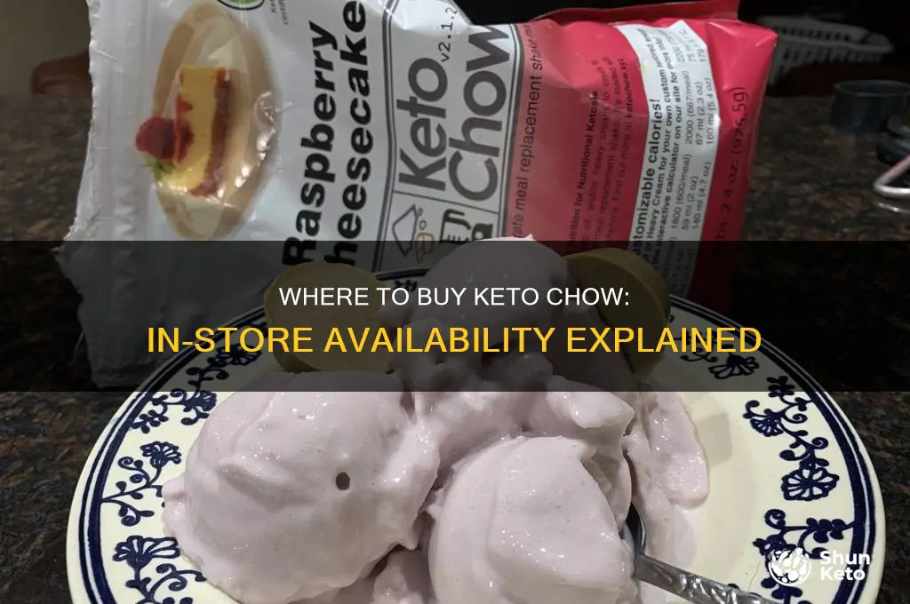 can i buy keto chow in stores