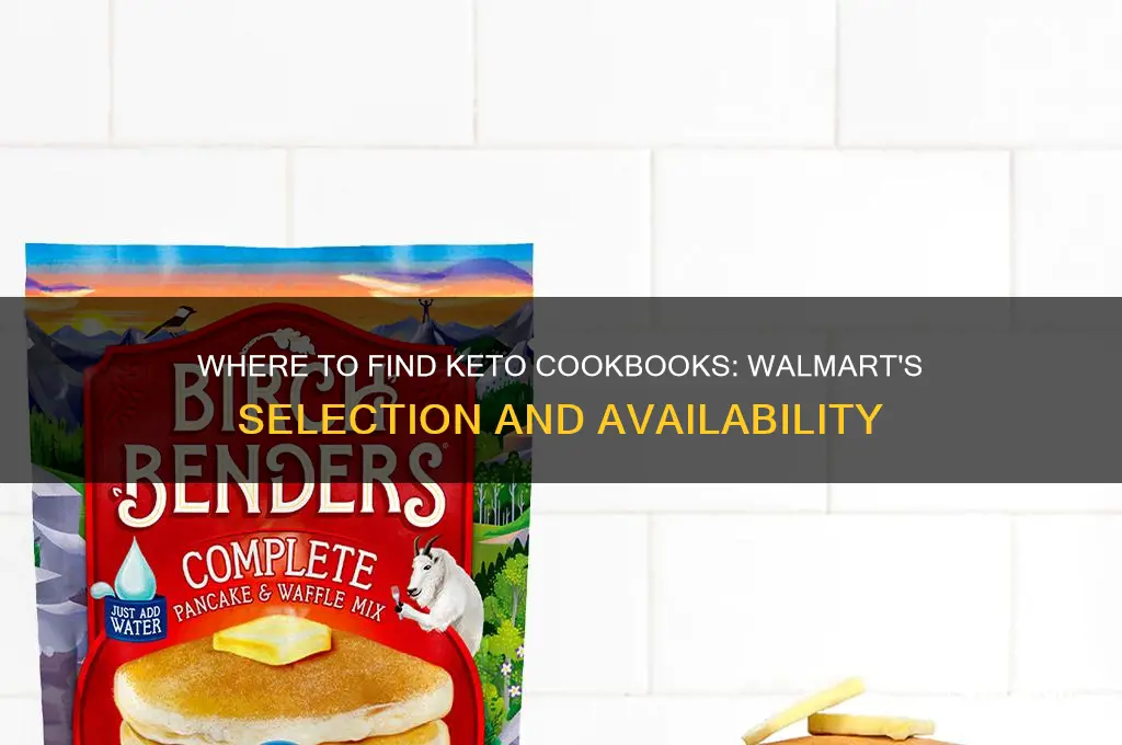 can i buy keto cookbooks at wal-mart