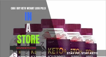 Keto Weight Loss Pills: In-Store Availability