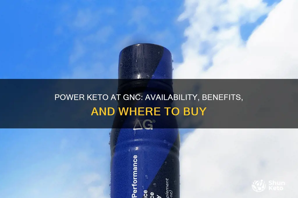 can i buy power keto at gnc