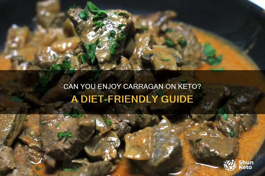 can i carregan on keto