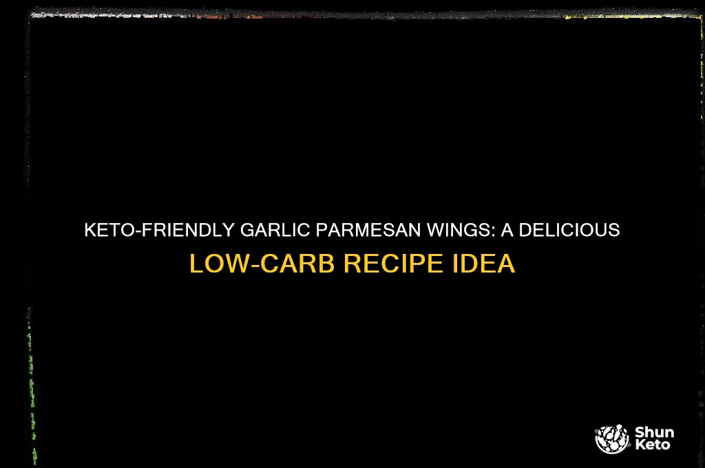 can i do garlic parmesan wings on keto