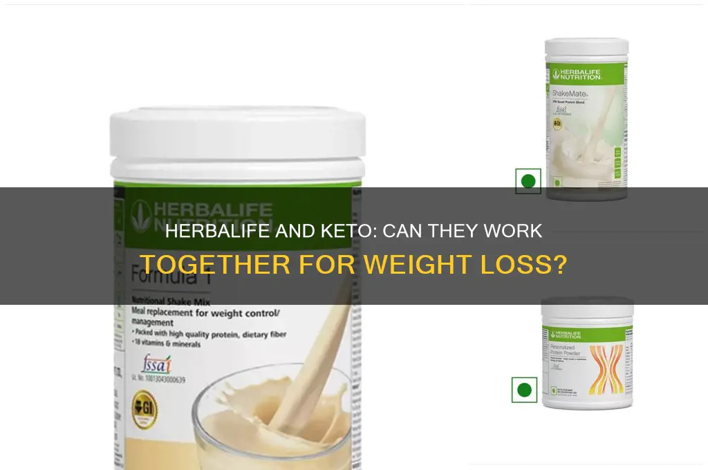 can i do herbalife and keto