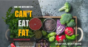 Keto Diet: What If You Can't Eat Fats?