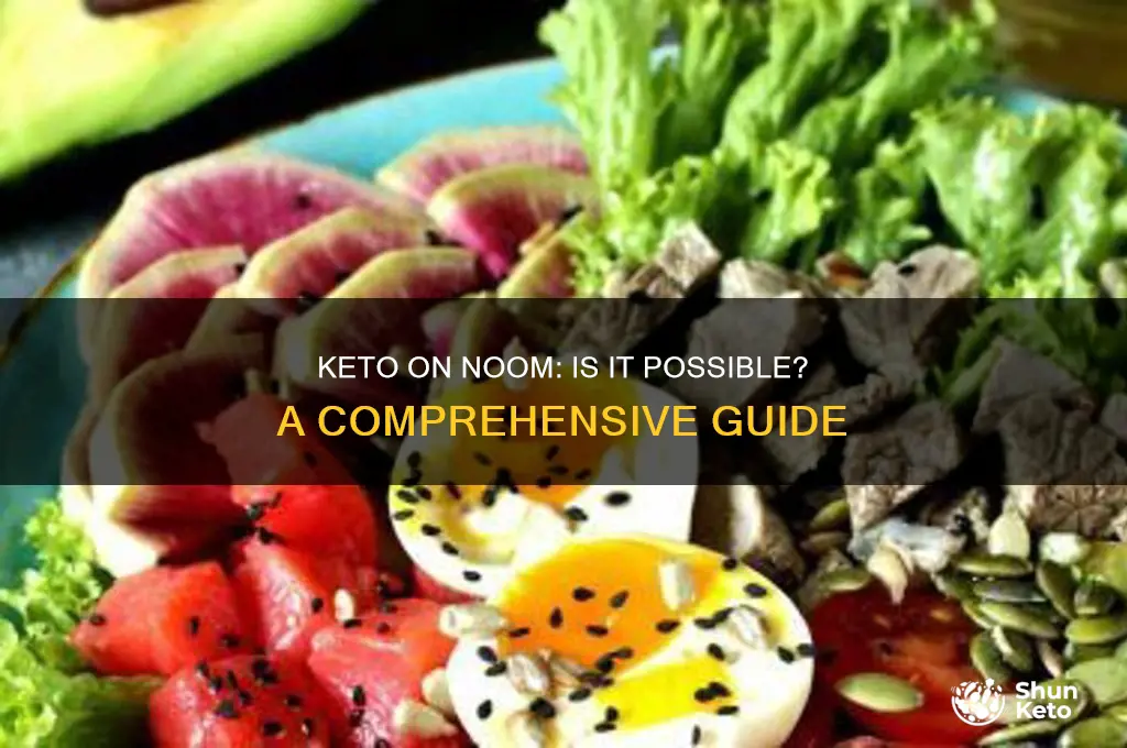 can i do keto on noom