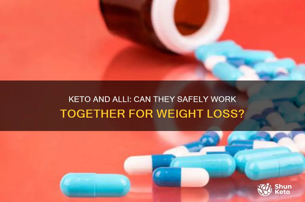 can i do keto while taking alli