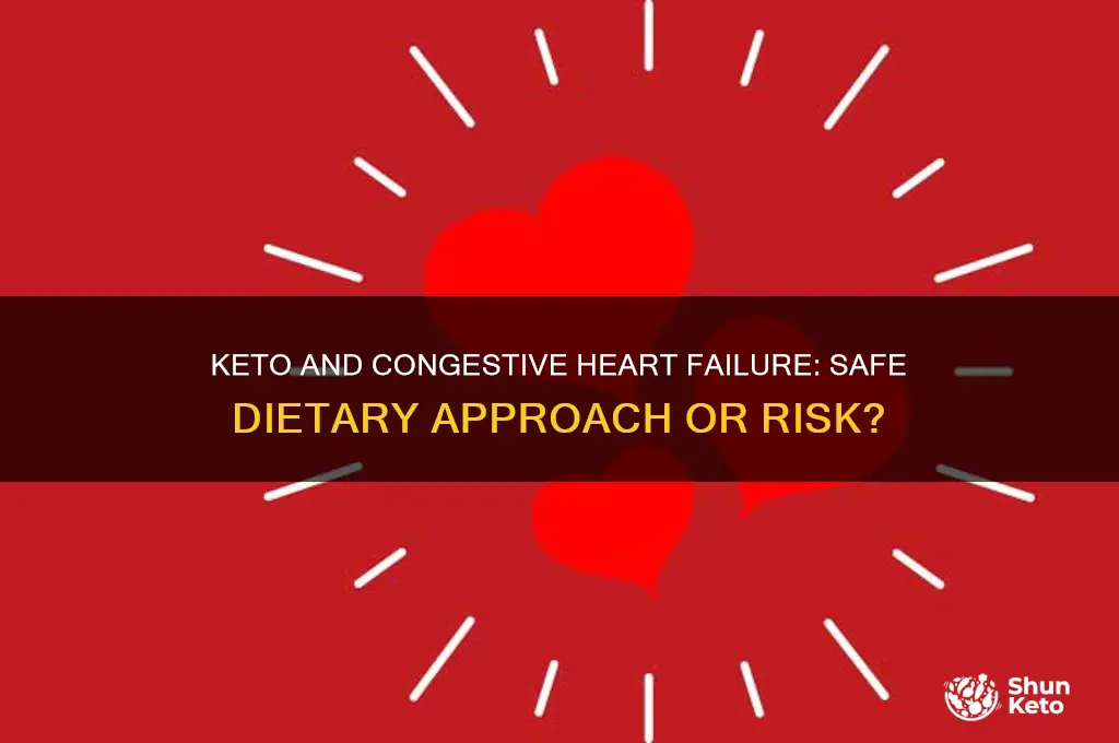can i do keto with congestive heart failure