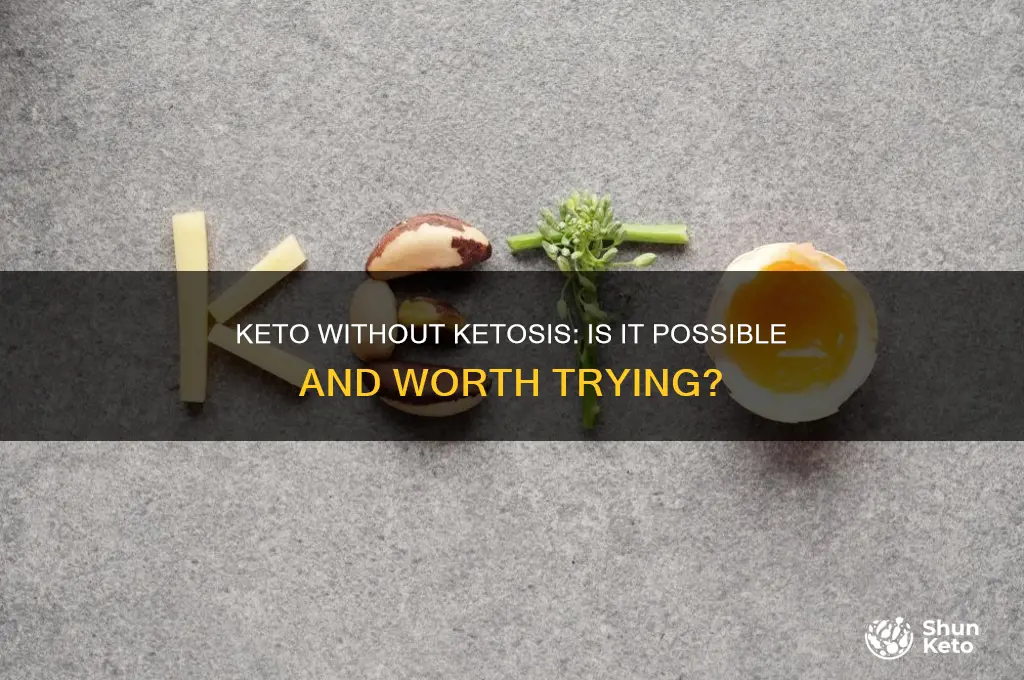 can i do keto without going into ketosis