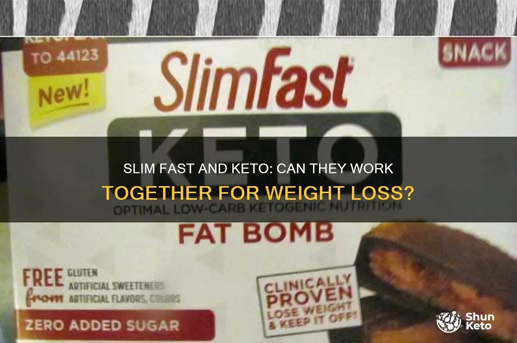 can i do slim fast with keto