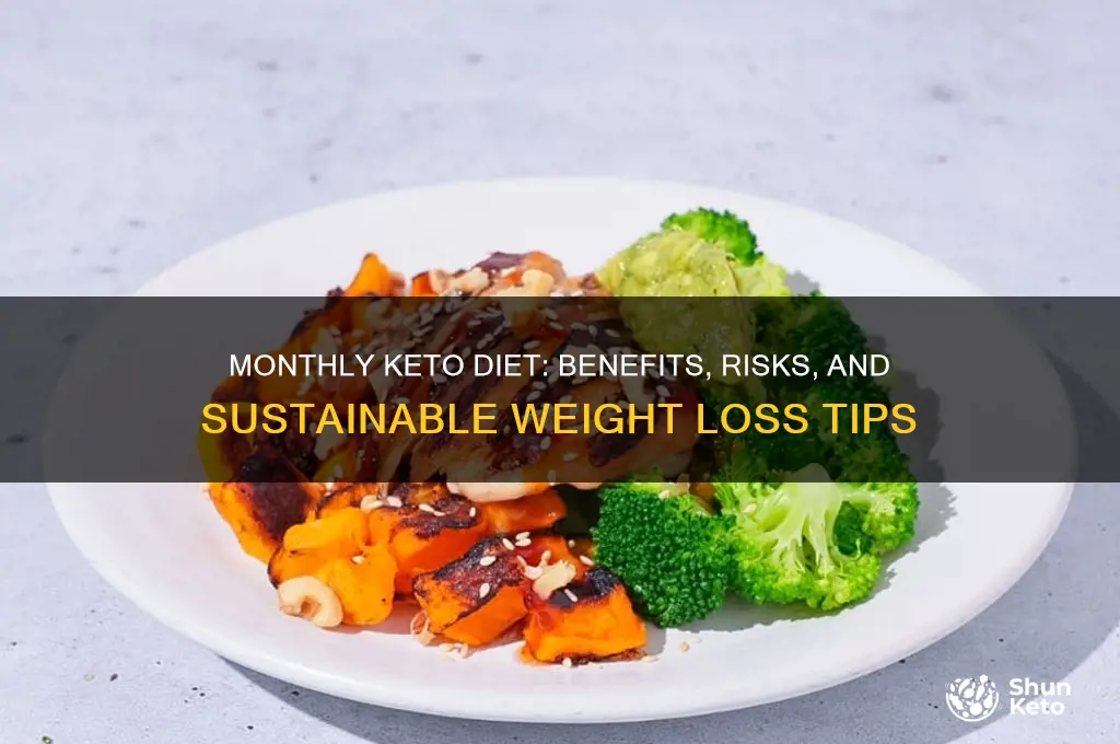 can i do the keto diet once a month