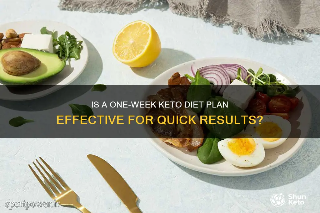 can i do the keto diet only for a week