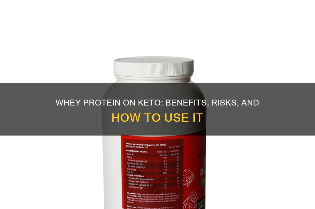 can i do whey protein on keto