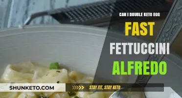 Double Keto Egg Fast Fettuccini Alfredo: Is It Possible?