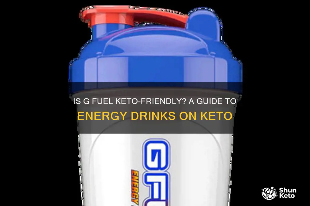 can i dring gfuel on keto