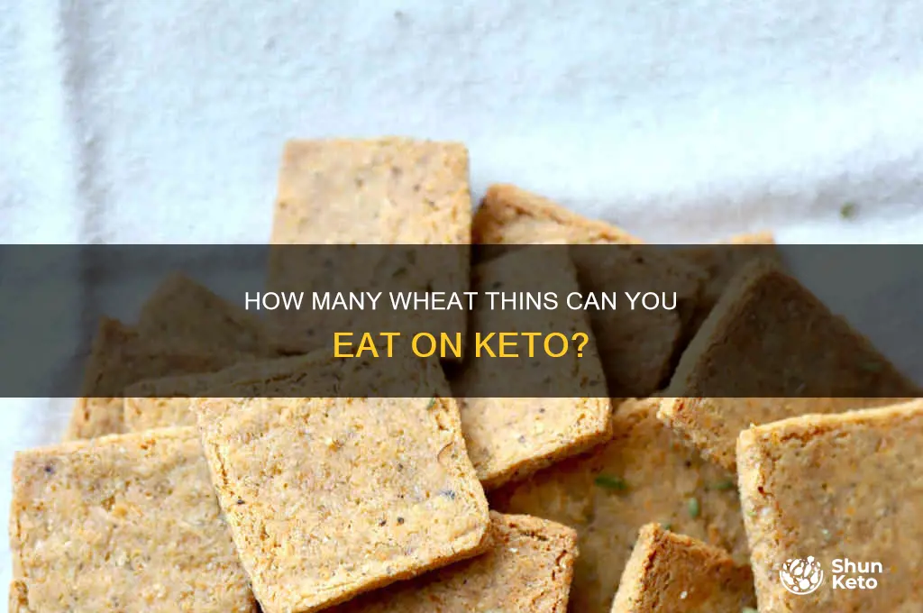 can i eat 3 wheat thins keto