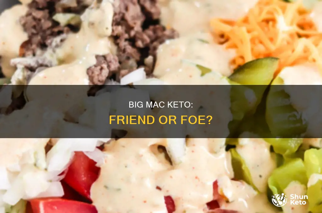 can i eat a big mac on keto