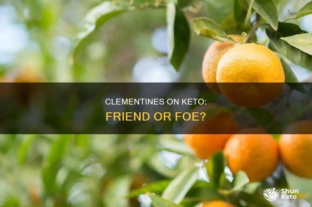can i eat a clementine on keto