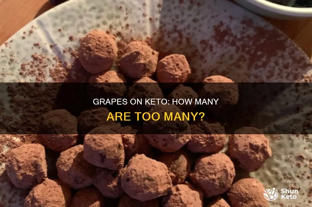 can i eat a few grapes on keto