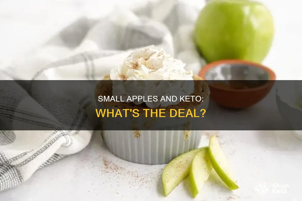 can i eat a small apple on keto diet