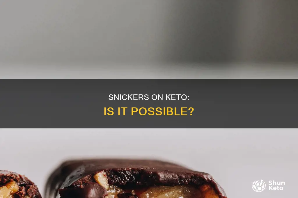 can i eat a snickers on keto