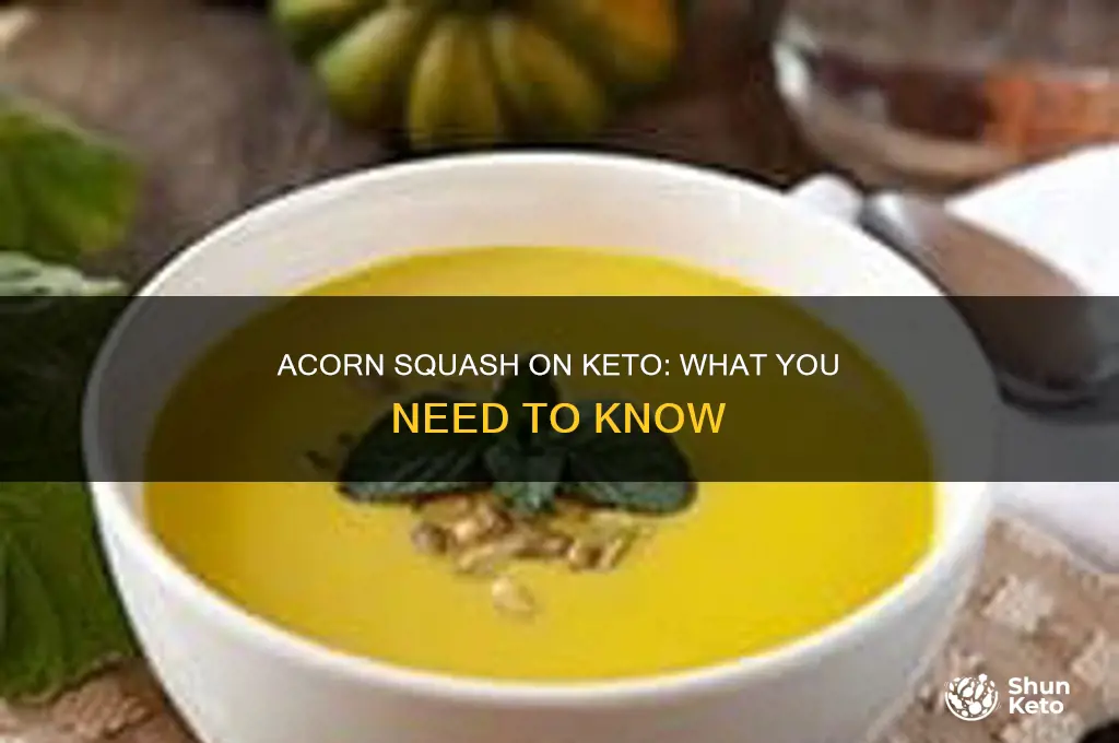 can i eat acorn squash on keto
