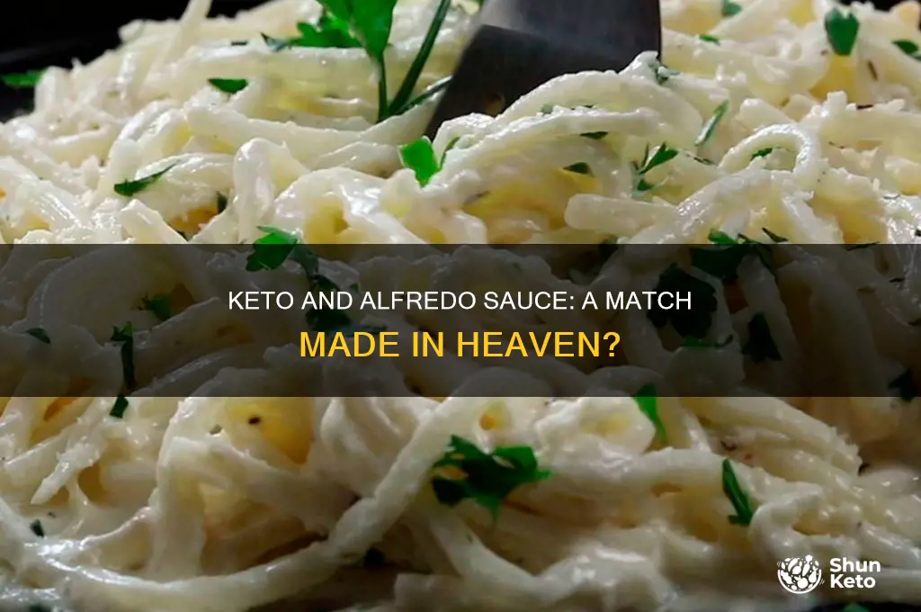 can i eat alfredo sauce on keto