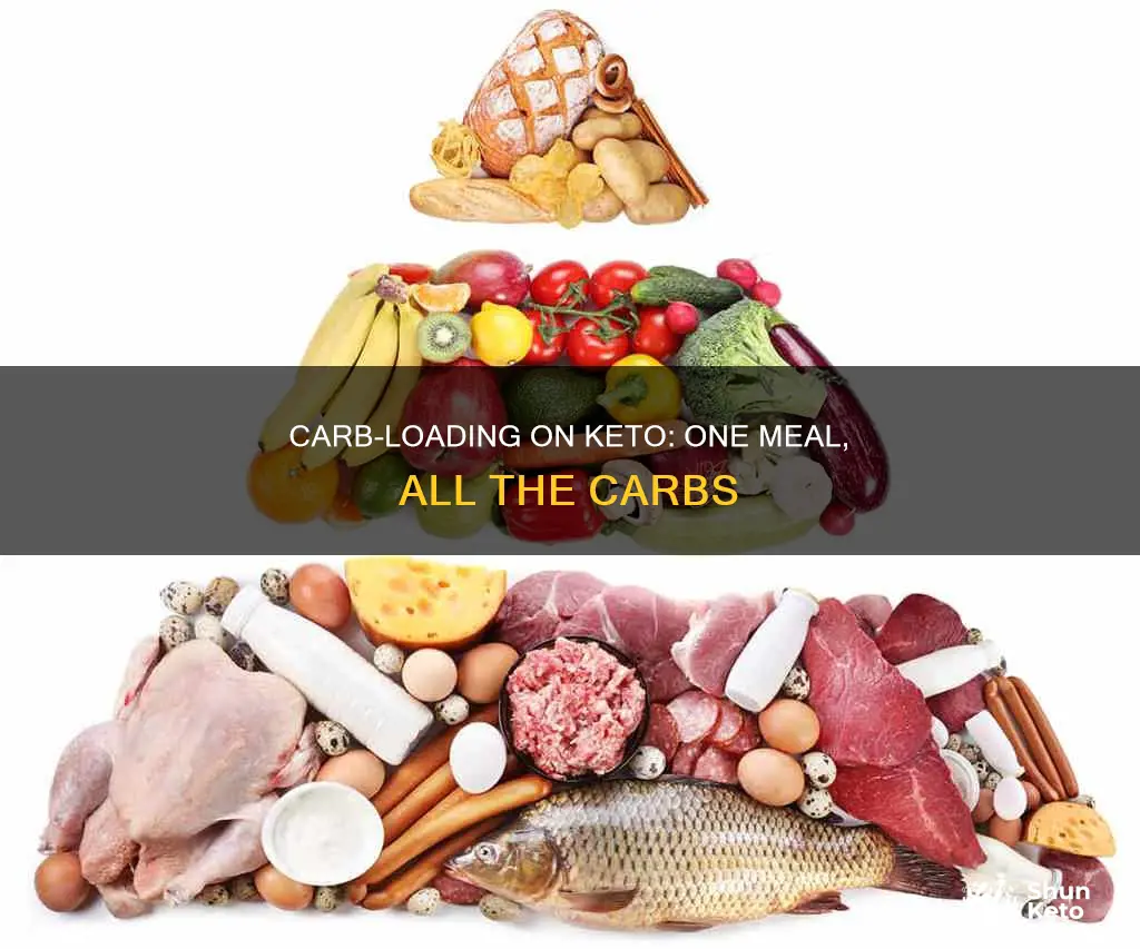 can i eat all my carbs in one meal keto