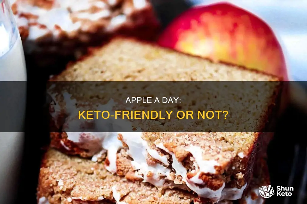 can i eat an apple a day on keto diet