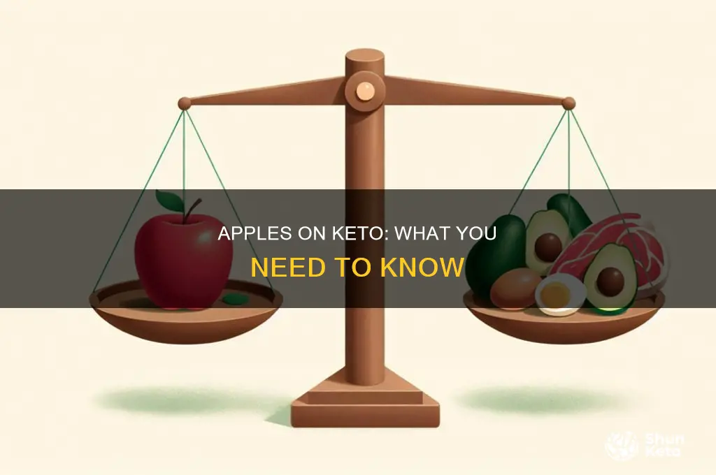 can i eat an apple while on keto
