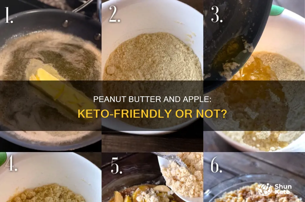 can i eat an apple with peanut butter on keto