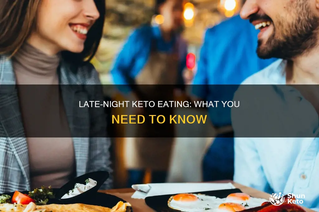 can i eat at night on keto