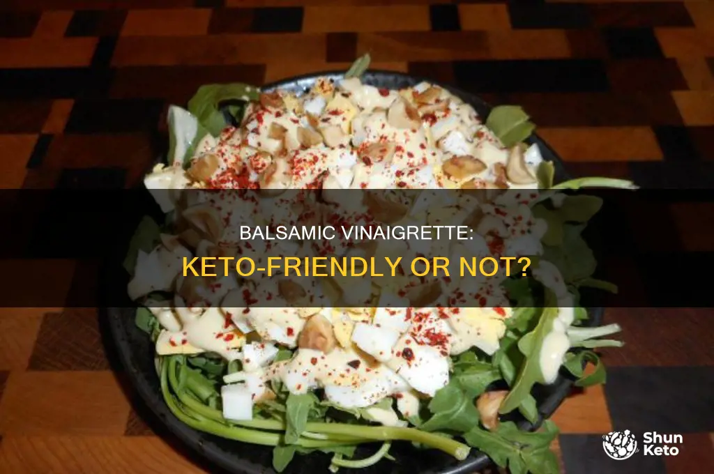 can i eat balsamic vinaigrette on keto